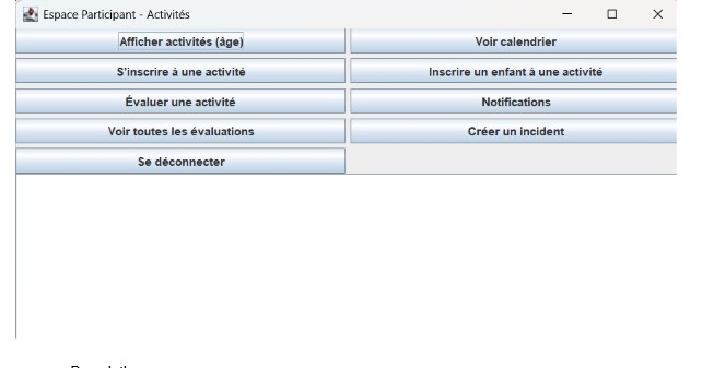 Page d'accueil Admin