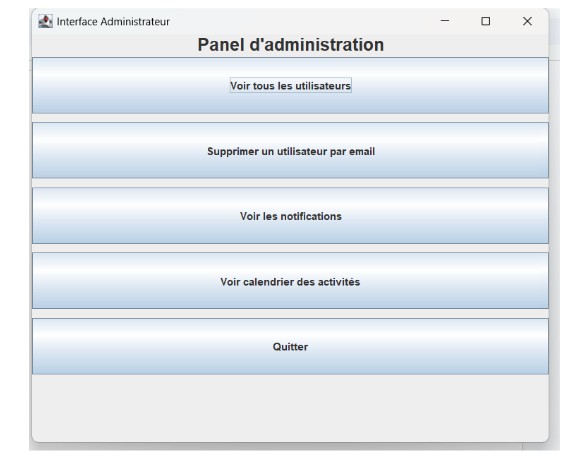 Page d'acceuil Responsabmle 
